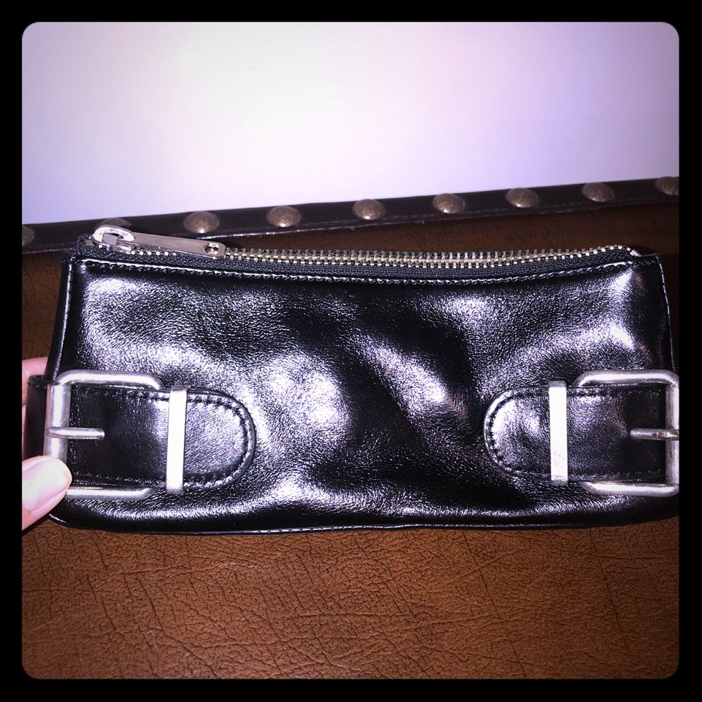 Brand new. Banana republic leather clutch